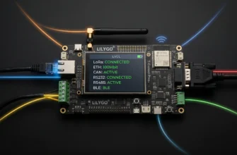 LilyGo T-Connect Pro ESP32-S3 board with LVGL touch console