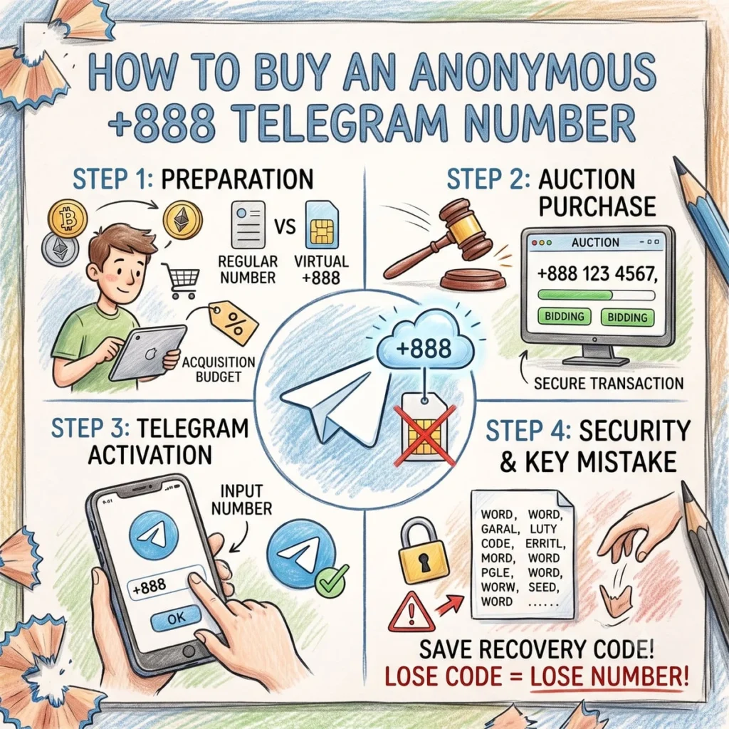Анонимный номер +888 для Telegram как NFT в сети TON / An anonymous Telegram number in the +888 range as an NFT on the TON network