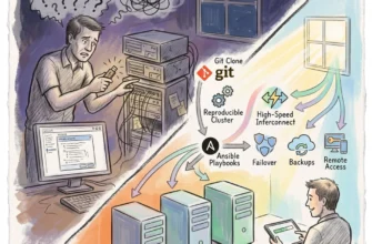 Продакшн-кластер Proxmox как код: три ноды и Thunderbolt-меш / Production Proxmox cluster as code: three nodes and a Thunderbolt mesh
