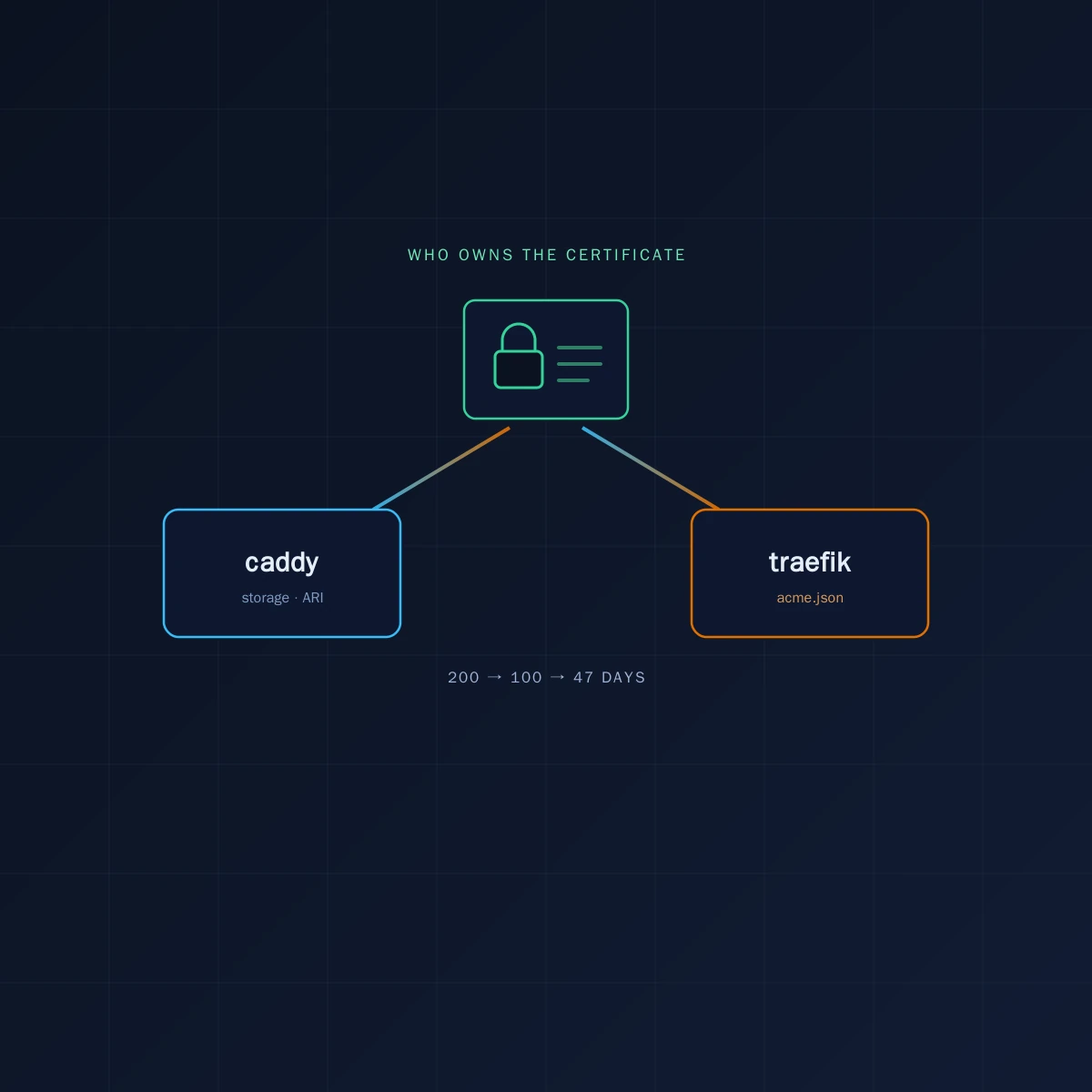 Обратный прокси на своём железе: Caddy, Traefik и цена умолчаний