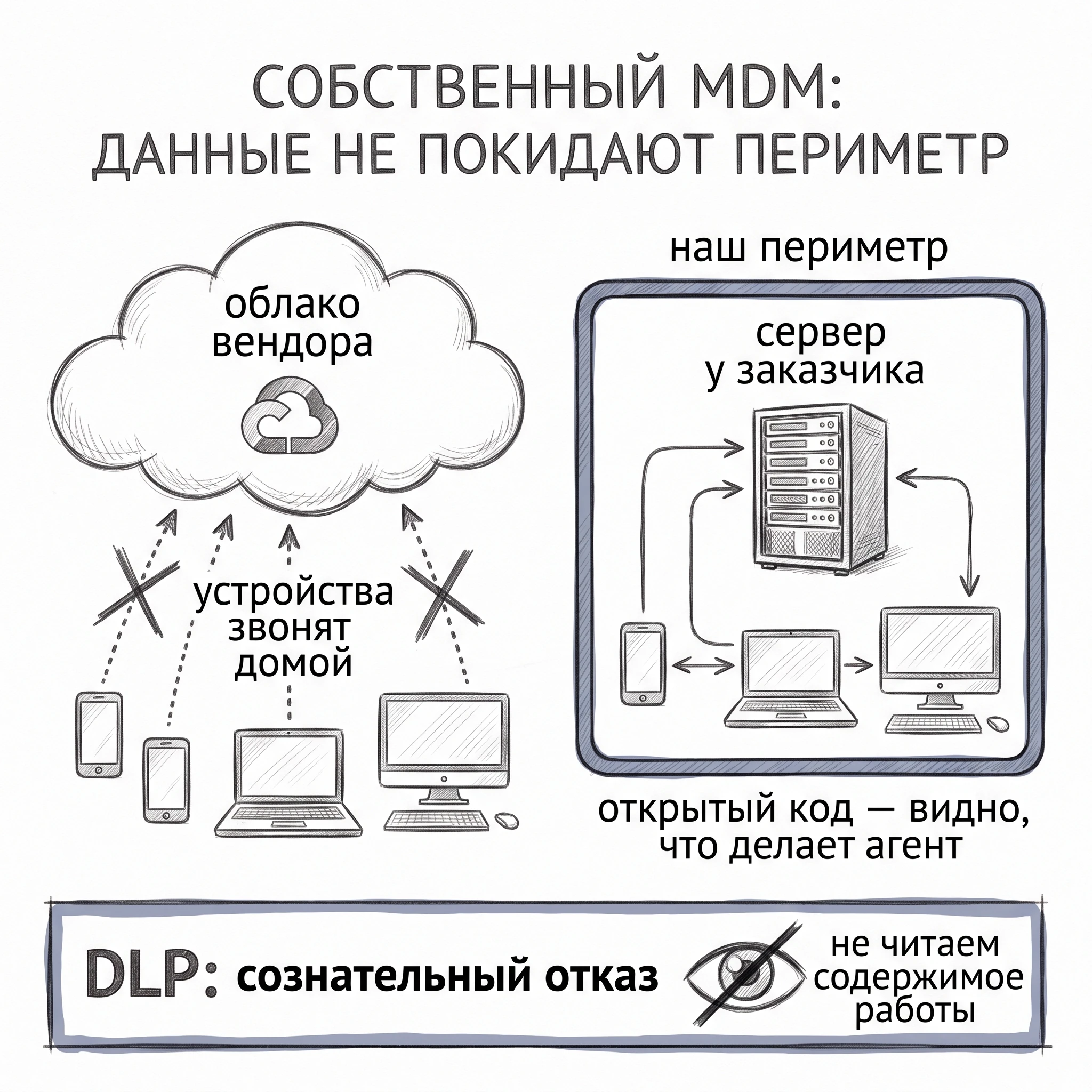 Собственный MDM вместо Intune и Jamf: когда это оправдано