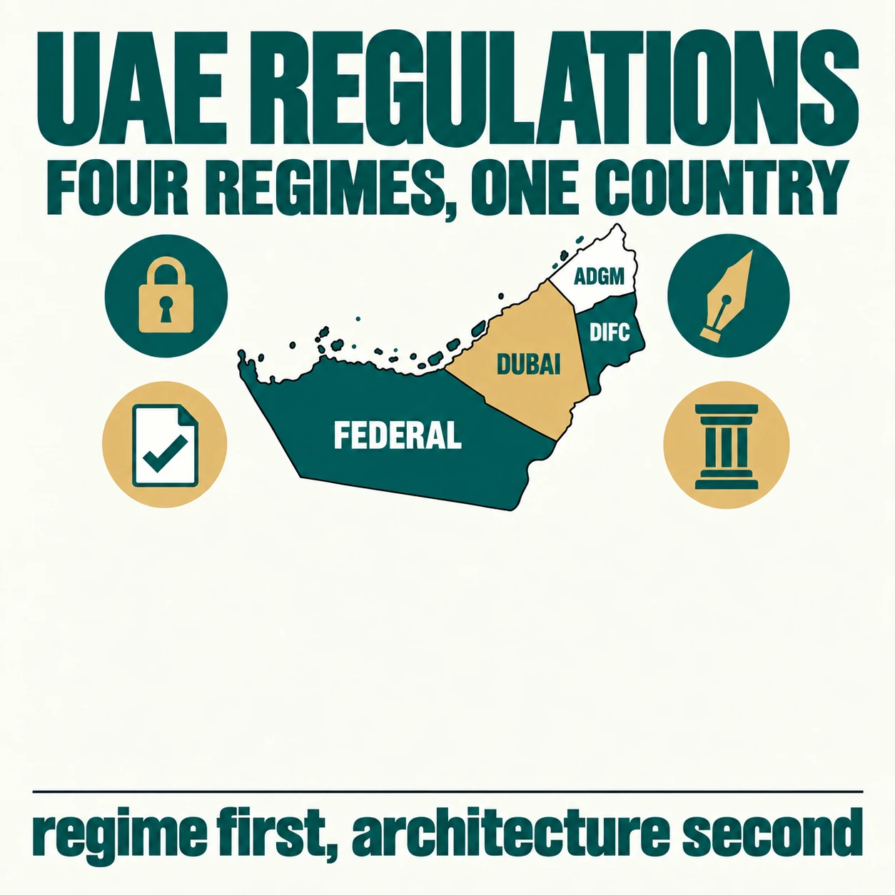 UAE regulations for tech companies: federal, Dubai, DIFC and ADGM
