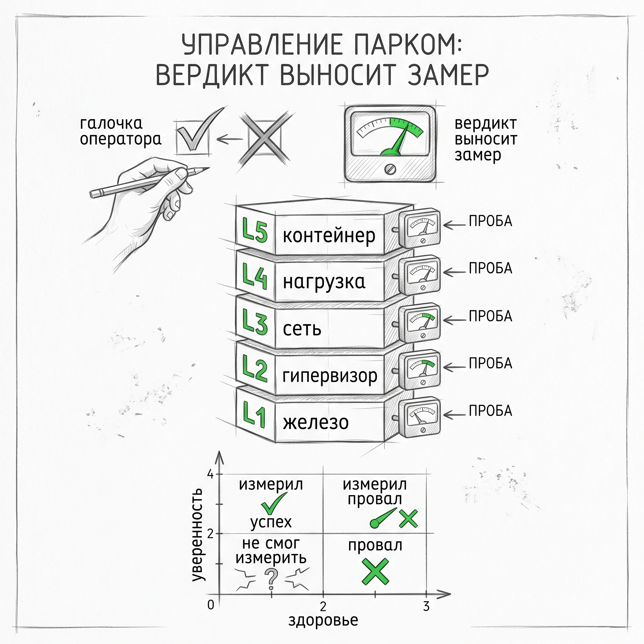 Управление парком инфраструктуры: вердикт выносит замер
